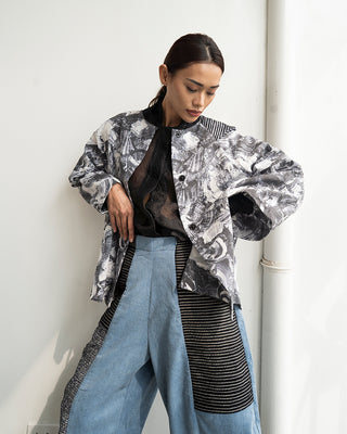 Zero-waste Printed Jacket